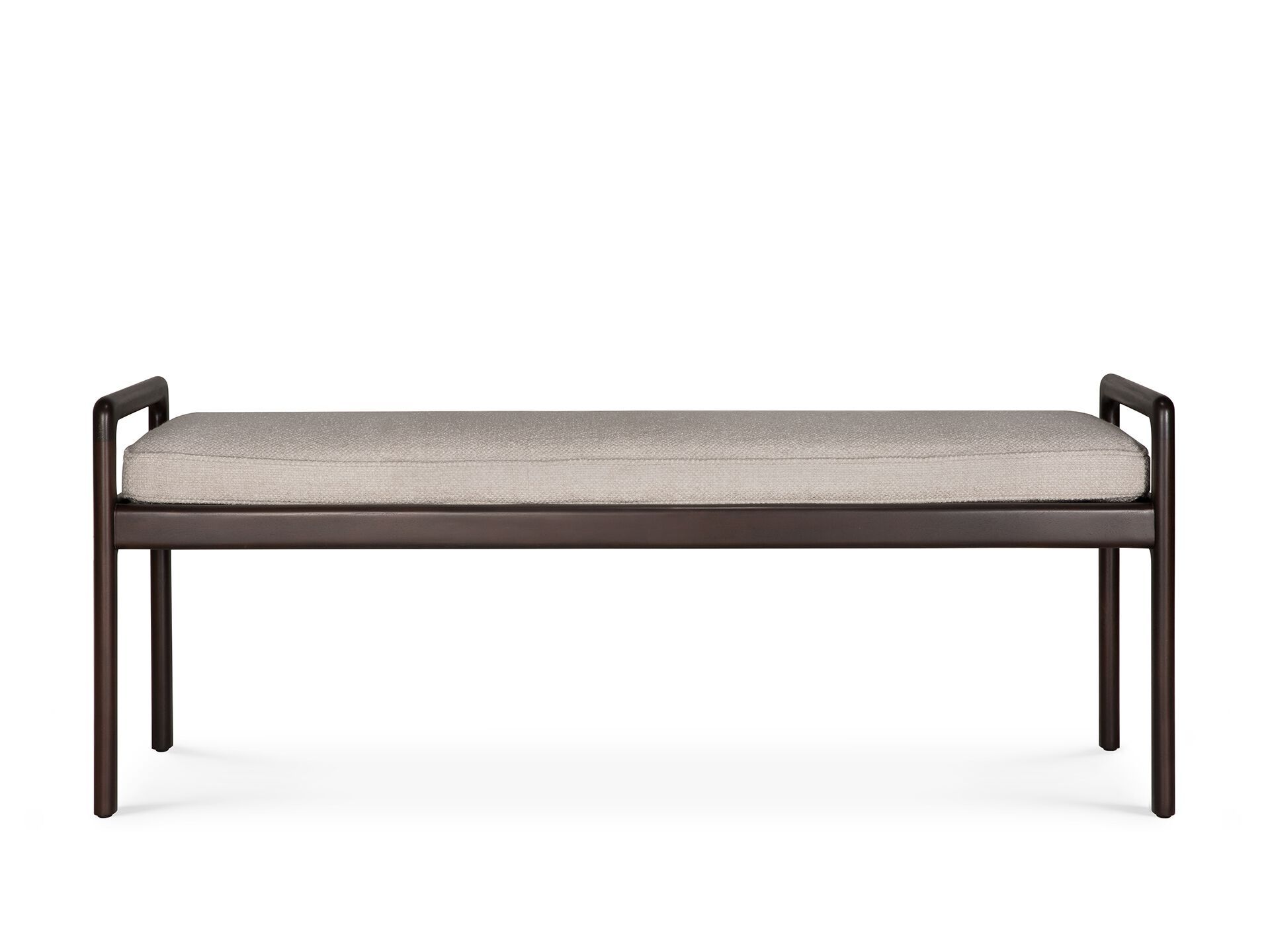 Скамейка из красного дерева и ткани Ethnicraft Джек ARCH-00132631