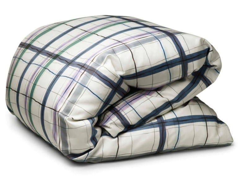 Хлопок полосатый пододеяльник Hästens iris ARCH-00144821 - Вид №4