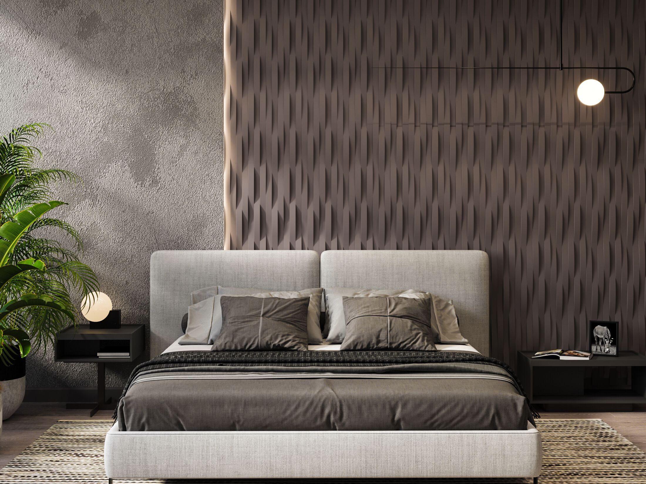 Трехмерное гипсовое покрытие WallDeco M-Modern ARCH-00091291