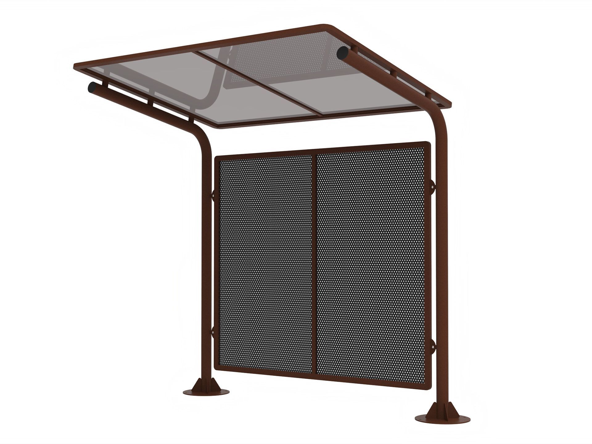 Навес из стали и поликарбоната Lazzari весна ARCH-00085883 - Вид №14