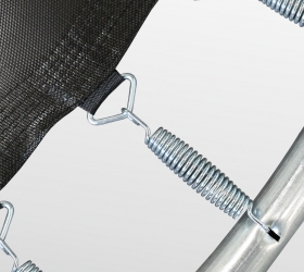 6FT Батут 6ft с внутренней страховочной сеткой и лестницей (light green) ARLAND  - Вид №4