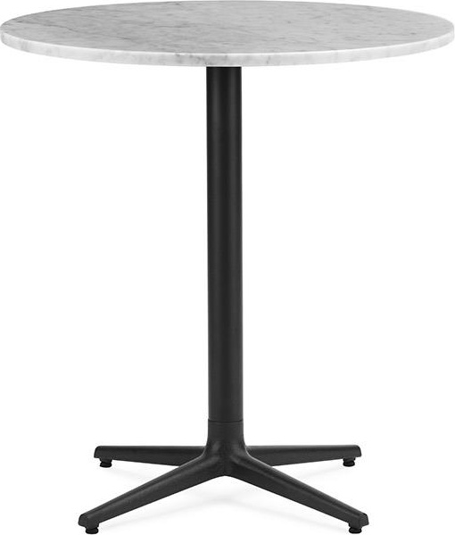 604109 Table 4L H75 Ø70 Marble Normann Copenhagen Allez 