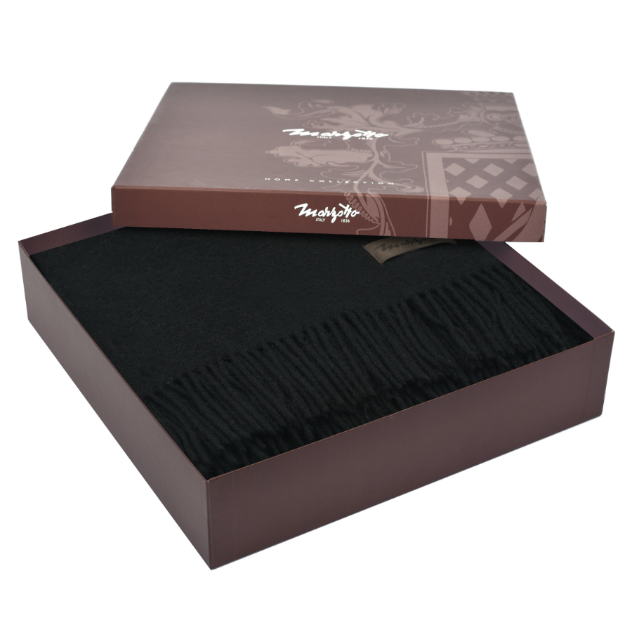 Плед шерстяной Dalia, 130х180 см, черный MARZOTTO DALIA0199 - Вид №2