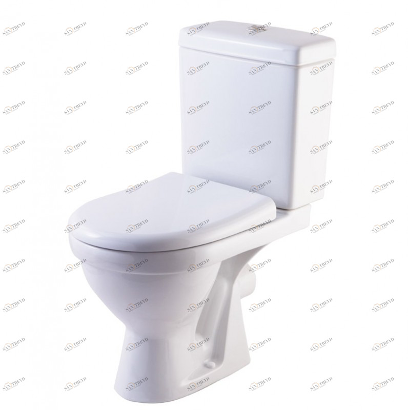 Неро, Унитаз-компакт Компакт унитаз с бачком Белый ROSA НЕРО Россия