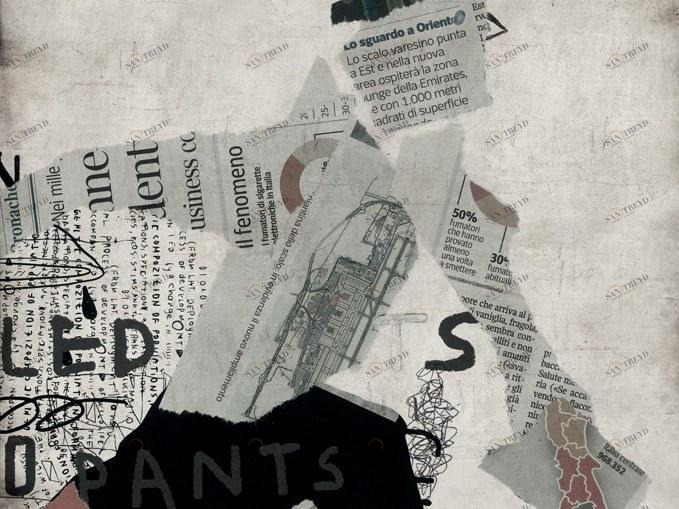 MOMENTI Авторский художественный принт Crazy home paintings Eb-005