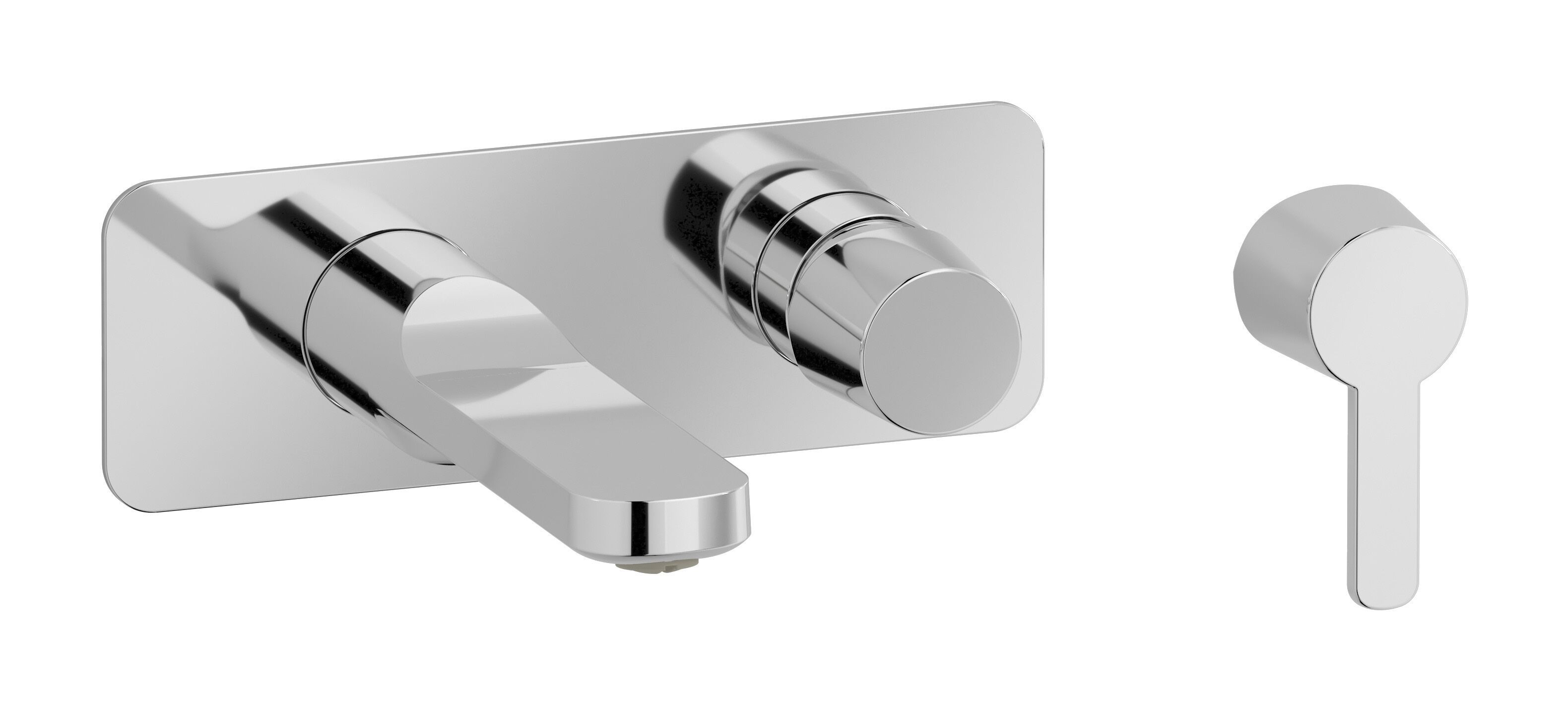 Настенный смеситель для раковины с автоматическим сливом IB Taaac ARCH-00123190 - Вид №2