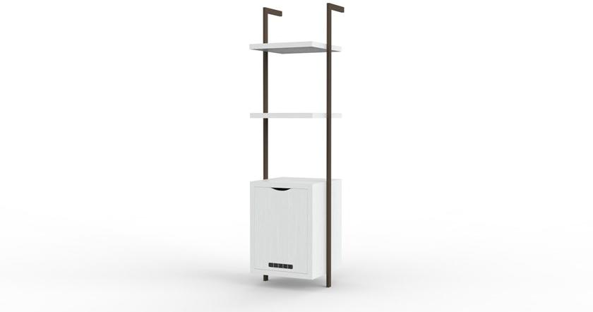 Mobilspazio Полка с креплением от пола к потолку для гостиниц Urban sun-id-1466484 - Вид №10