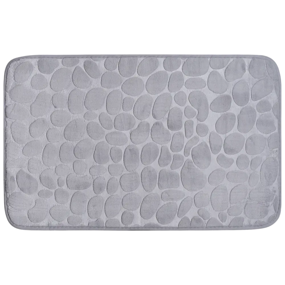 Коврик для ванной Vidage Каменка - серый комфорт 50х80 см 89373805 STLM-1568305
