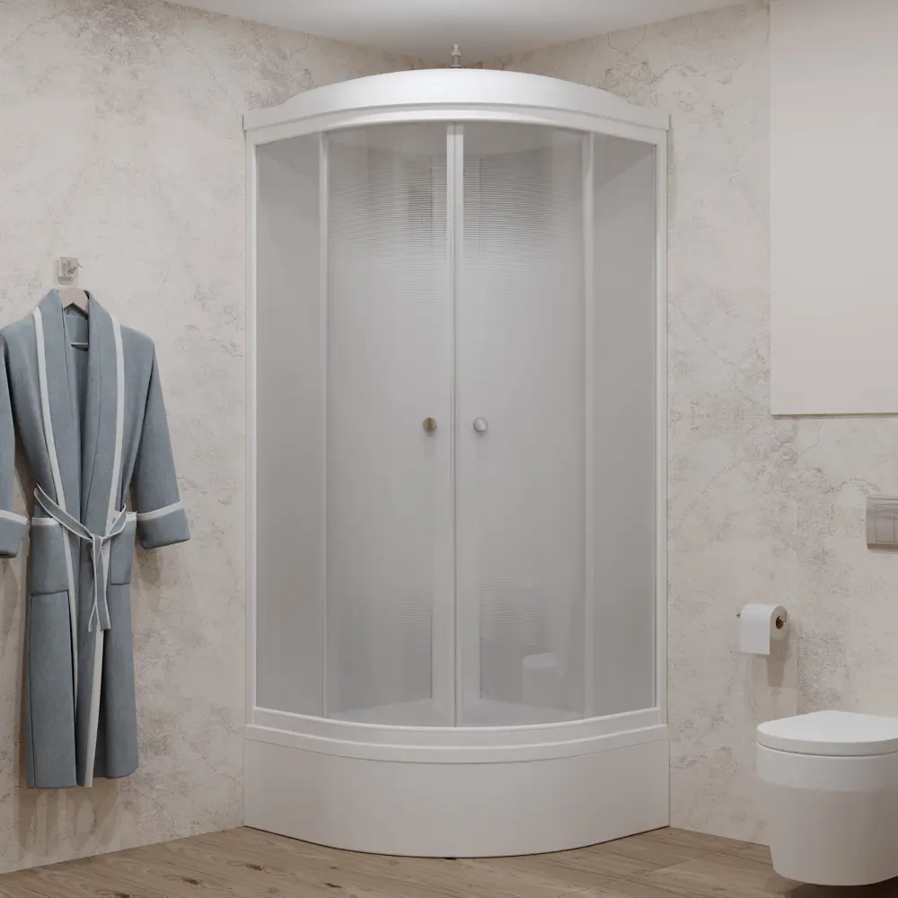 Душевая кабина Triton Лайт В средний поддон 90x90 см STLM-2050402 - Вид №5