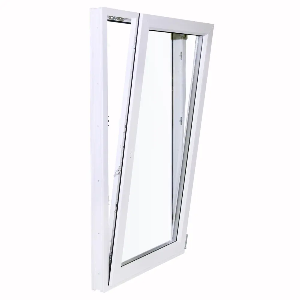 Пластиковое окно ПВХ Deceuninck одностворчатое 1440x870 мм (ВхШ) однокамерный стеклопакет белый (с двух сторон) STLM-2100785 - Вид №3