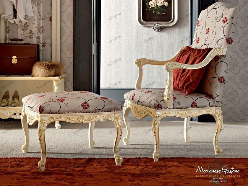 Modenese Gastone Кресло из ткани с подлокотниками Casanova sun-id-1367467