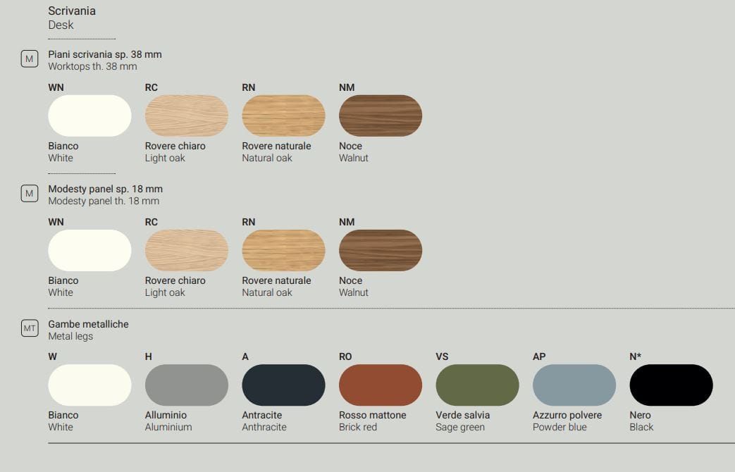 Высокий стол из меламина и листового металла DVO Enna ARCH-00036531 - Вид №3