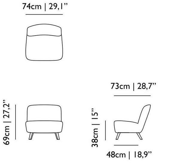 moooi Мягкое кресло sun-id-1450900 - Вид №4
