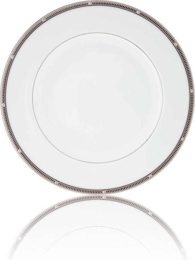 32169 Noritake Тарелка обеденная Noritake "Рочель,платиновый кант" 27см Фарфор костяной 