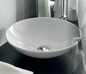 25363 Накладная раковина на столешницу  овальная Ceramica Hidra  - Вид №4