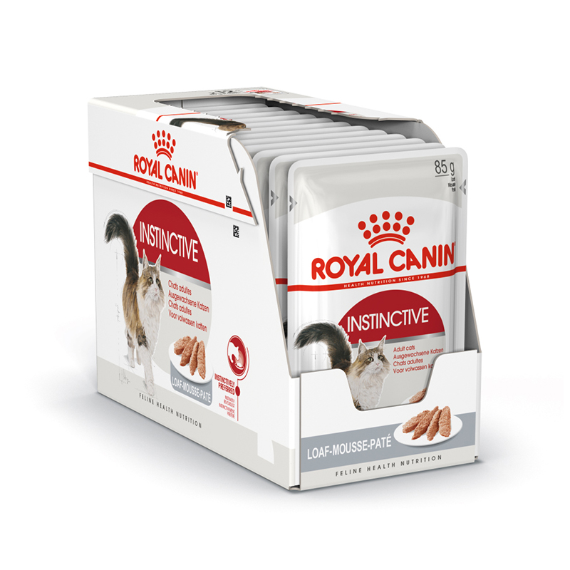 ПР0042546*12 Корм для кошек Instinctive паштет конс. пауч (упаковка - 12 шт) ROYAL CANIN 