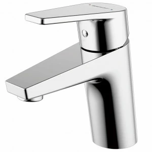 Смеситель для ванной комнаты на раковину низкий LINE F15299C-1 bravat