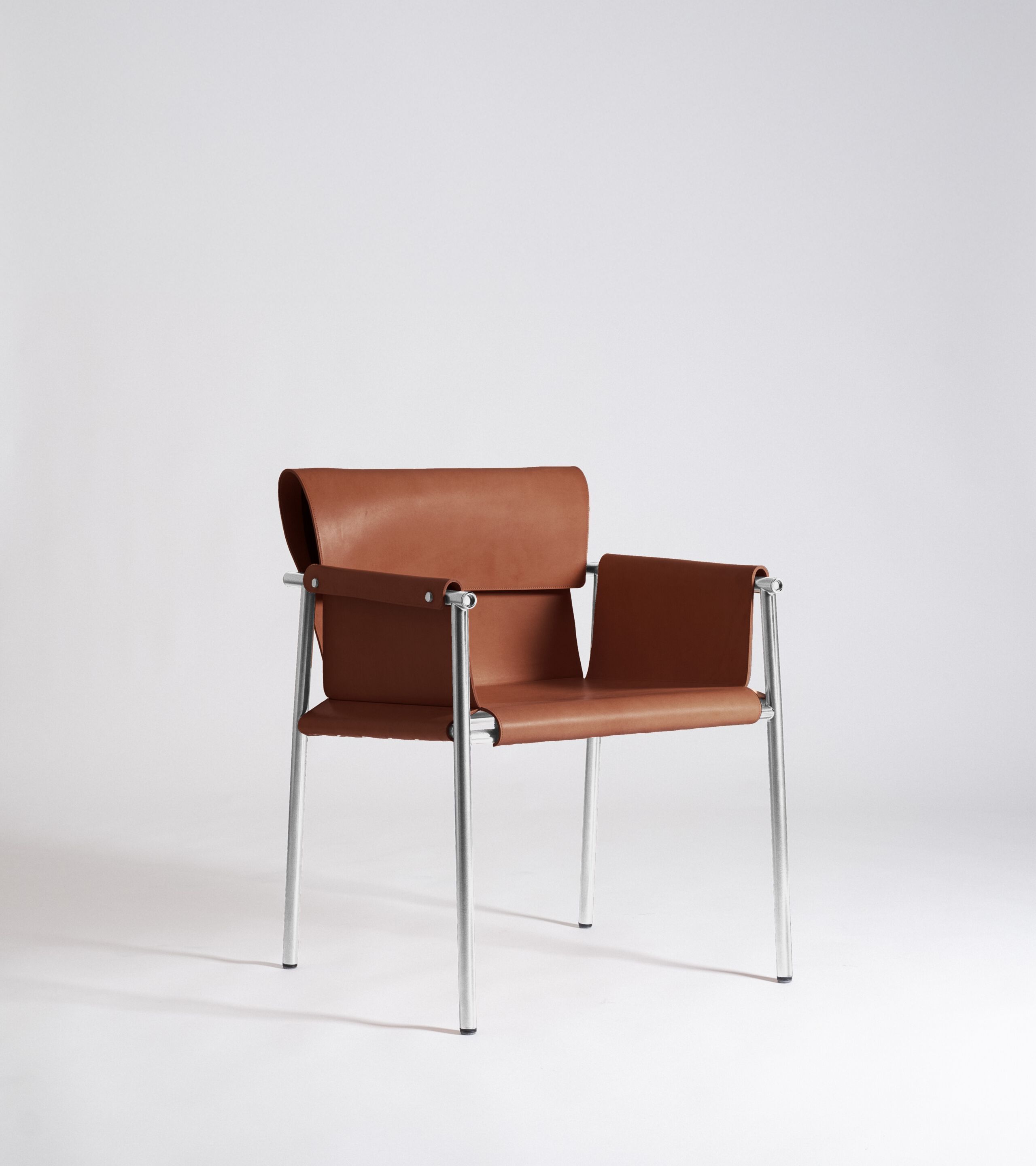 Кожаный стул с подлокотниками Patrick Jouin Edition OLO ARCH-00101695 - Вид №11