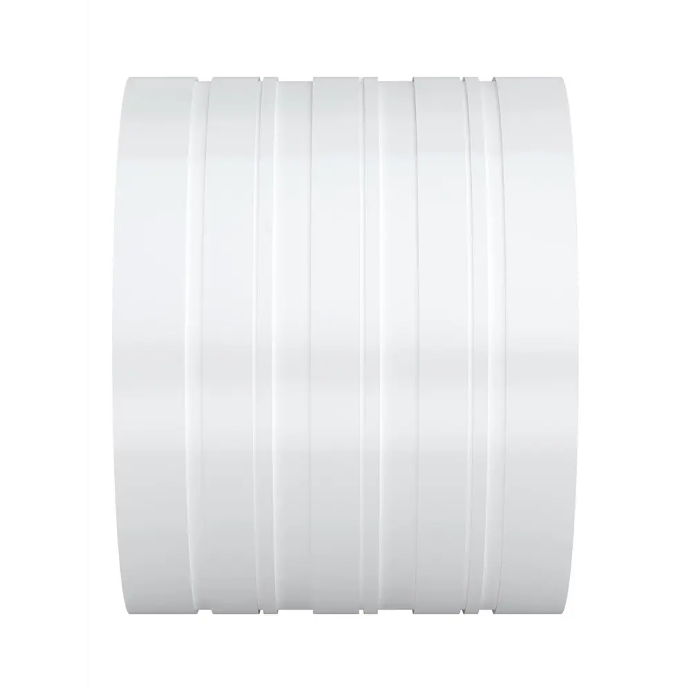 Соединитель вентиляционный Era SK D125 мм пластик цвет белый STLM-2119690 - Вид №1