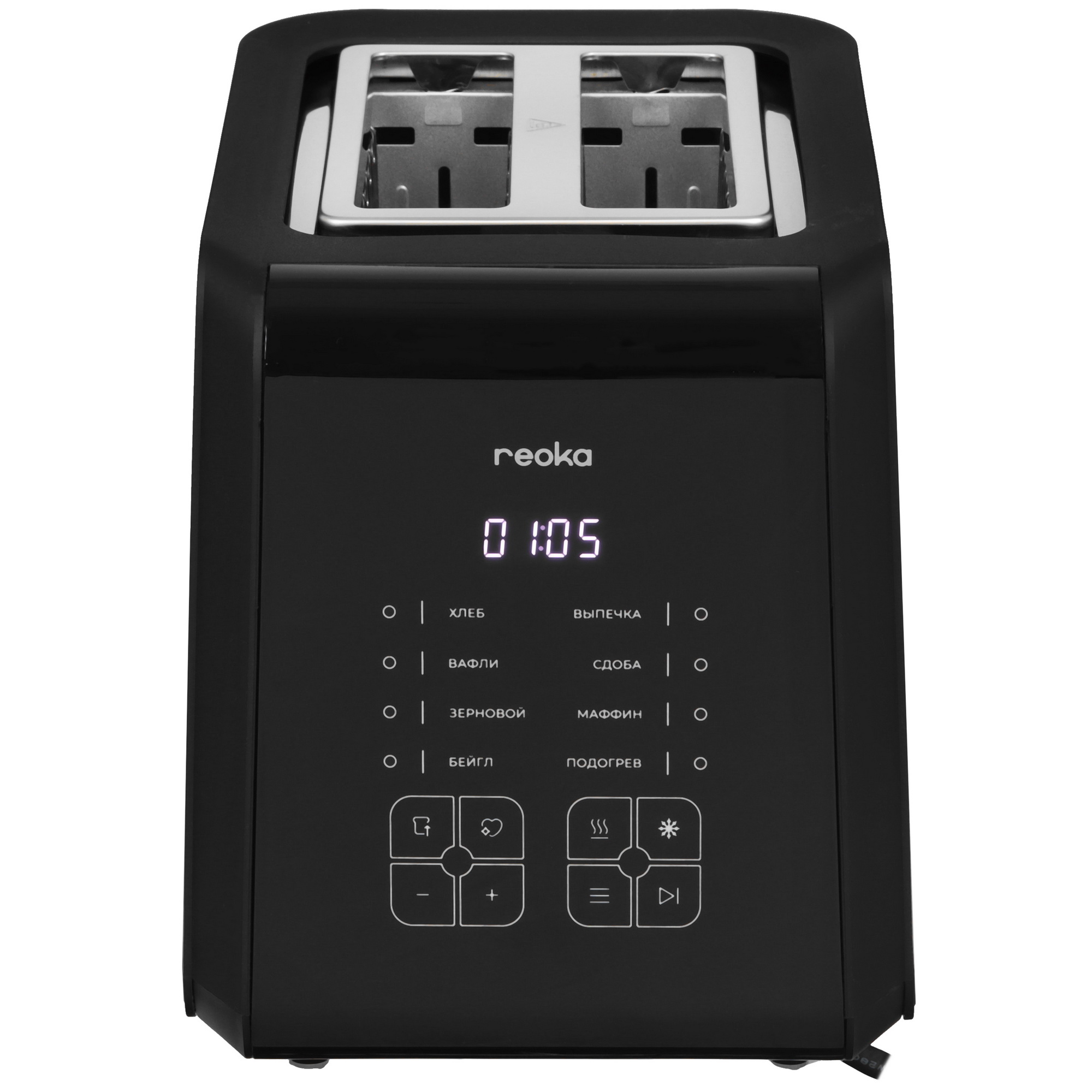 9119423 Тостер Reoka RKT-MD147 черный STDN-0045089 - Вид №1
