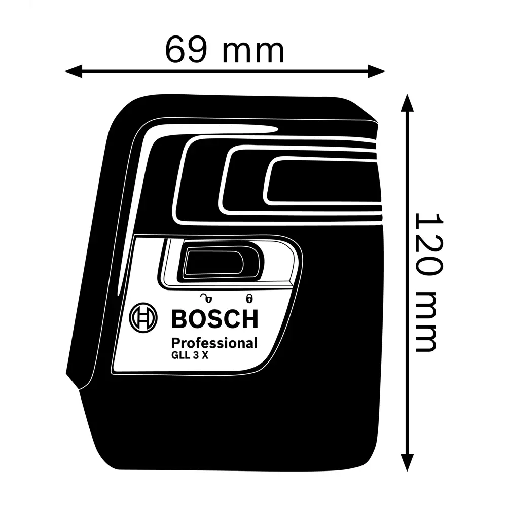 Уровень лазерный Bosch Professional GLL 3 X 0601063CJ0, 15 м 84373438 STLM-2150225  - Вид №7