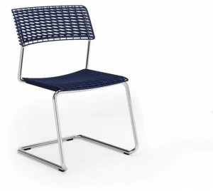 Diemmebi Консольный стул из переработанного полипропилена и металла Cala