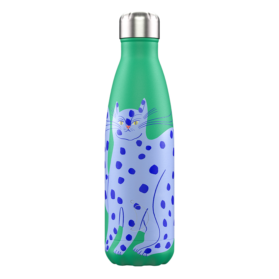B500ARTAS1 Термос artist, agathe singer blue cat, 500 мл Chilly's Bottles 