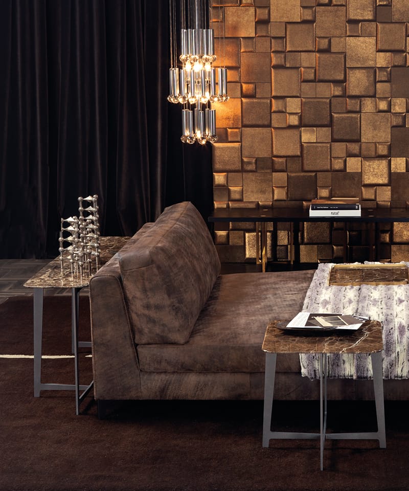 Квадратный мраморный журнальный столик Borzalino BSeries ARCH-00079889 - Вид №1