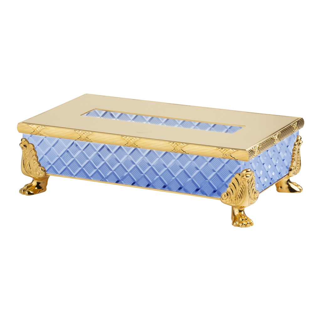 FS09C-662 FS09C-662 Дозатор салфеток прямоугольный ДОЗАТОРЫ ТКАНЕЙ Cristal & Bronze TISSUE DISPENSERS  - Вид №1