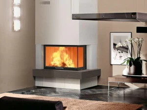 EDILKAMIN Двухсторонний дровяной камин