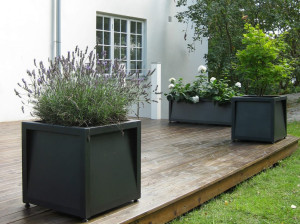 Стальная плантатор с порошковым покрытием