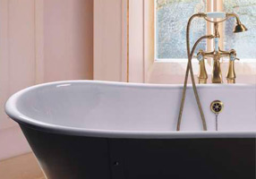 Gentry Home Новая Канада Cast iron bathtub Темный никель GH101405  - Вид №1