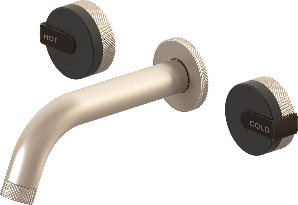 E-11530-R1BK-L1OB-SN Смеситель для умывальника из 19,1см носикем (внешняя часть) GRAFF MOD+