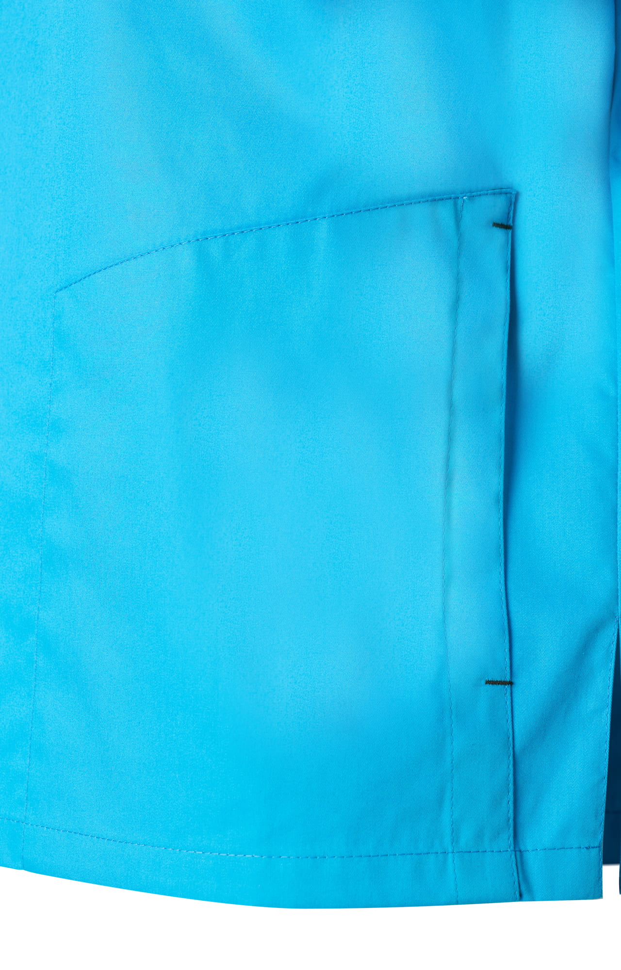 5040179 Куртка ОРИОН мужская бирюза черная  Медицинская одежда  размер 44-46/170-176 Спецодежда  - Вид №6