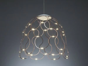 Urban Подвесной светодиодный светильник прямого света из стали Lamoi