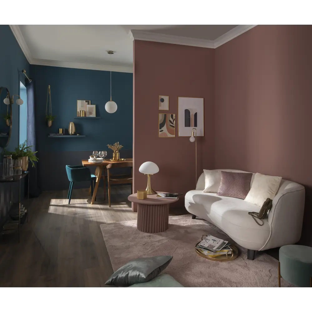 Полка настенная Spaceo Agata 60x23.5 см МДФ цвет синий STLM-2152680 - Вид №8