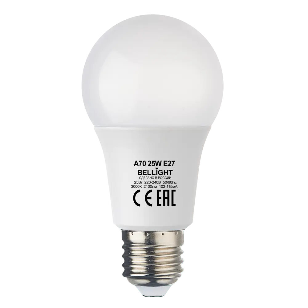 Светодиодная лампа BELLIGHT E27 25Вт теплый белый свет 85339516 STLM-0914793 - Вид №1