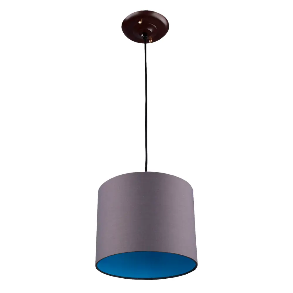 Светильник подвесной Арат 1 лампа 4 м² цвет черный РОССВЕТ STLM-2127803 - Вид №1