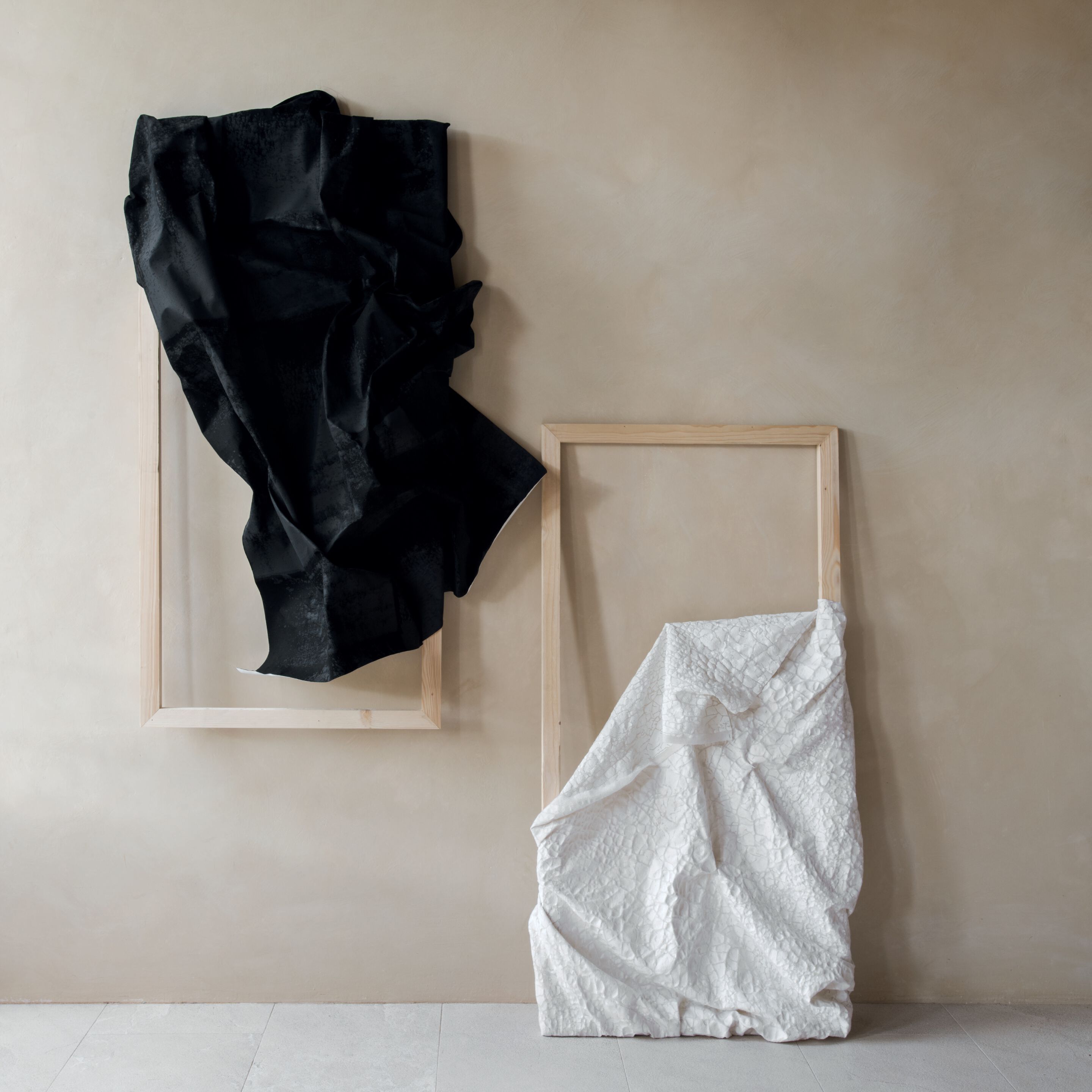 Льняная огнестойкая настенная ткань Élitis Lin Plâtré ARCH-00101421 - Вид №10