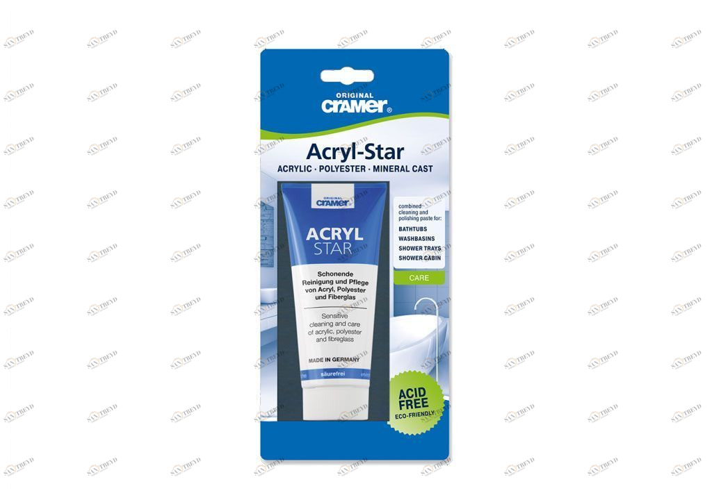 Паста для очистки и полировки Cramer Acryl-Star, 100 мл Santreyd 00186796