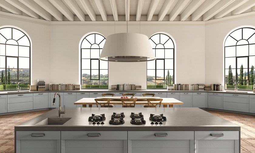 Elmar Модульная деревянная кухня с островом sun-id-1422247 - Вид №4