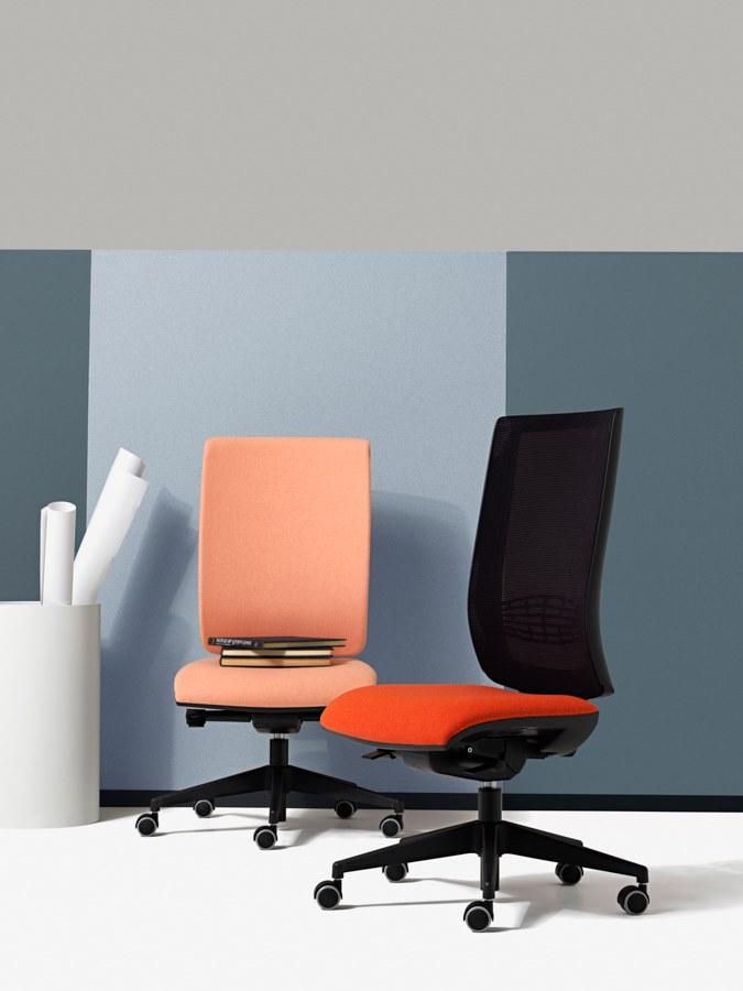 Diemme Сетчатое офисное кресло с 5 спицами и подлокотниками Goal sun-id-1373606 - Вид №4