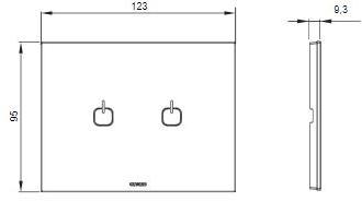 GEWISS Стеклянная отделочная пластина Serie civili sun-id-1489361 - Вид №6