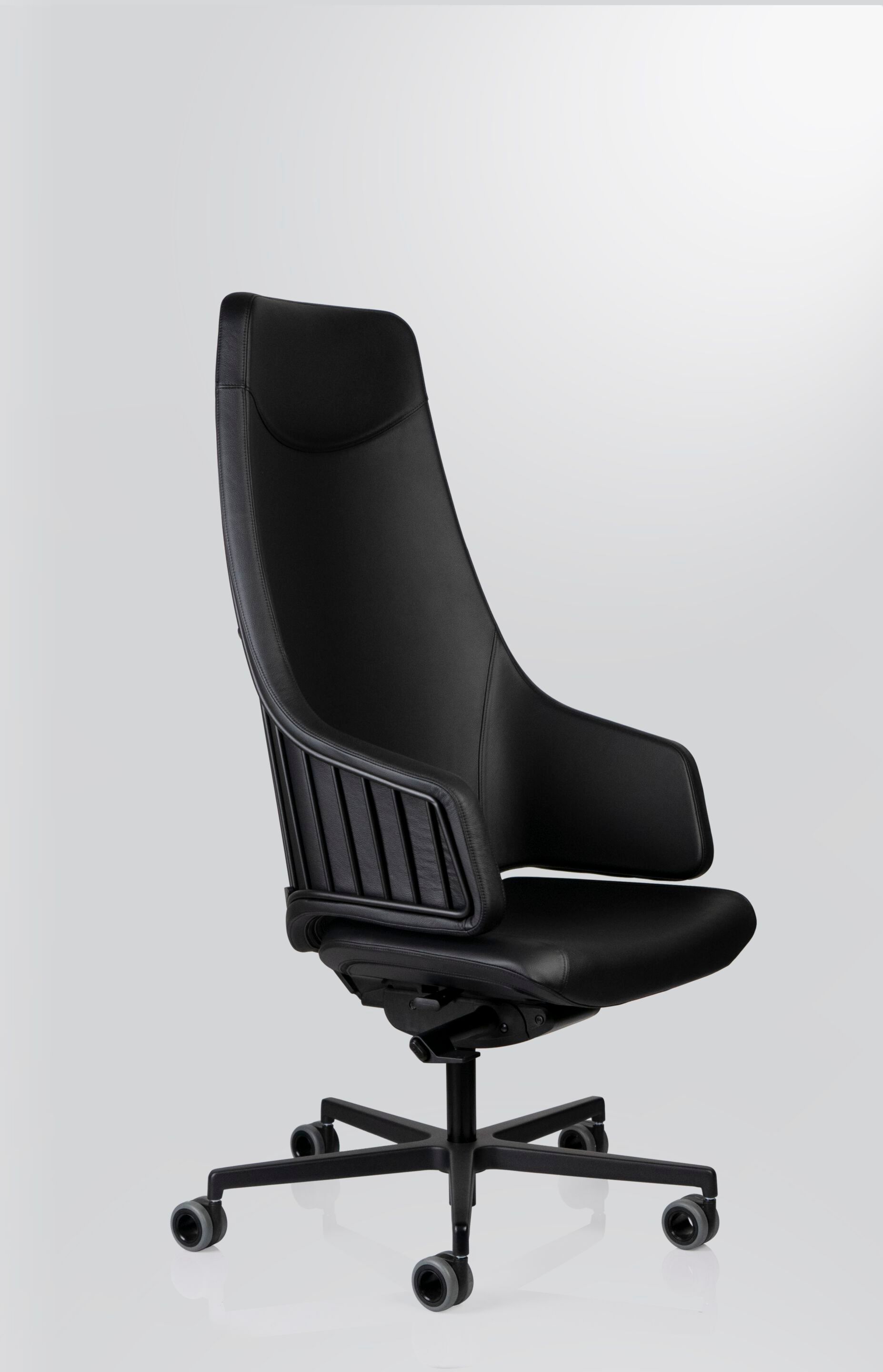 Регулируемое по высоте офисное кресло с колесами 5 спиц Luxy Италия ARCH-00013144 - Вид №3