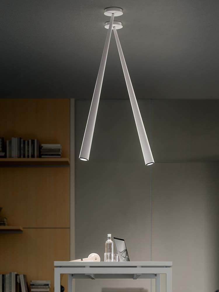 Алюминиевый светодиодный потолочный светильник Quadrifoglio Group DRINK ARCH-00100266