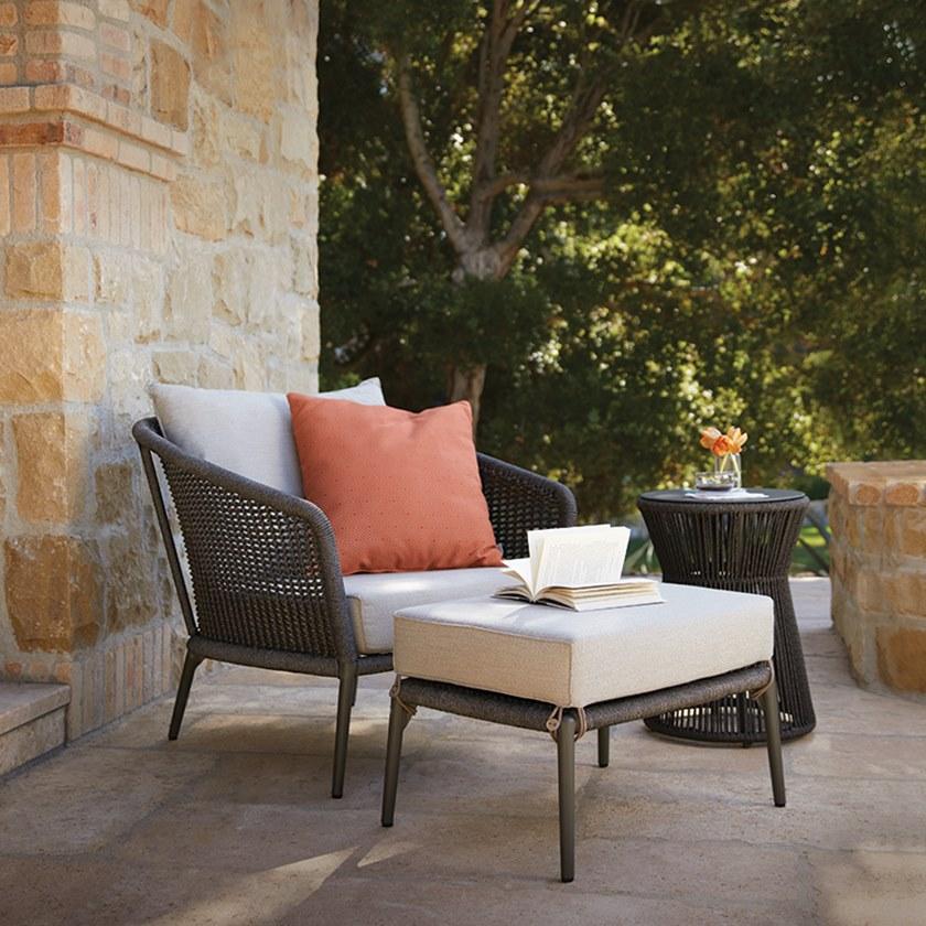 JANUS et Cie Подставка для ног из морского троса и алюминия Knot sun-id-1461308 - Вид №5