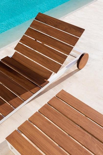 GANDIABLASCO Низкий саночный столик для сада из тика Saler teak sun-id-1410222 - Вид №4