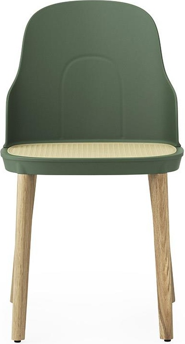 304059 Стул Molded Wicker, Park green / Oak Normann Copenhagen Allez  - Вид №1