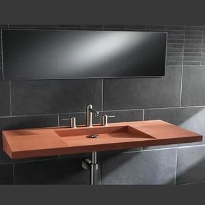 46091 Подвесная раковина настенная овальная Bagno Sasso  белая