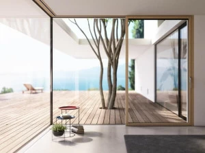 Essepi Распашная дверь из дерева-алюминия